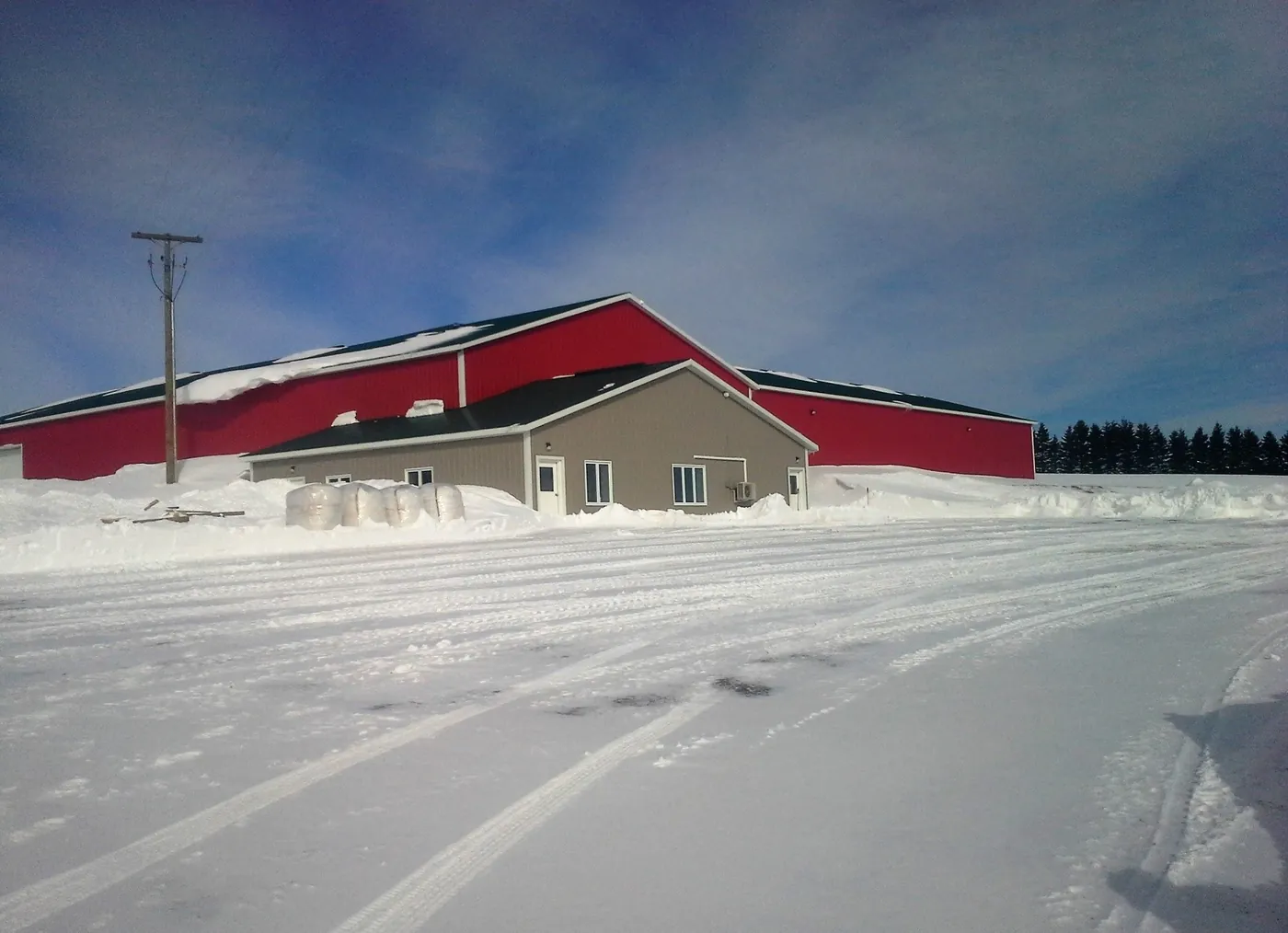 The finished Red Soil Organics facility